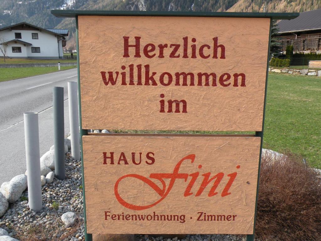 Apartamento Haus Fini Längenfeld Exterior foto